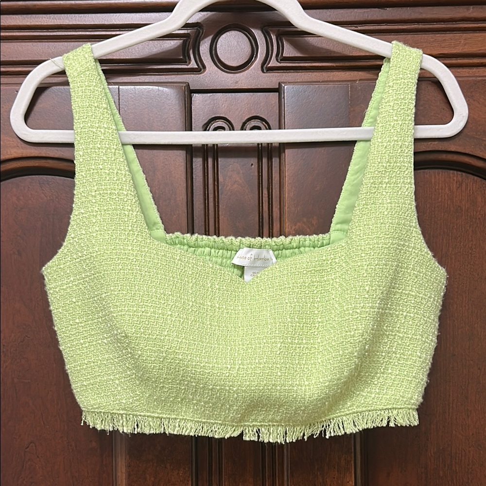 House of Harlow Crop Top-New Size M